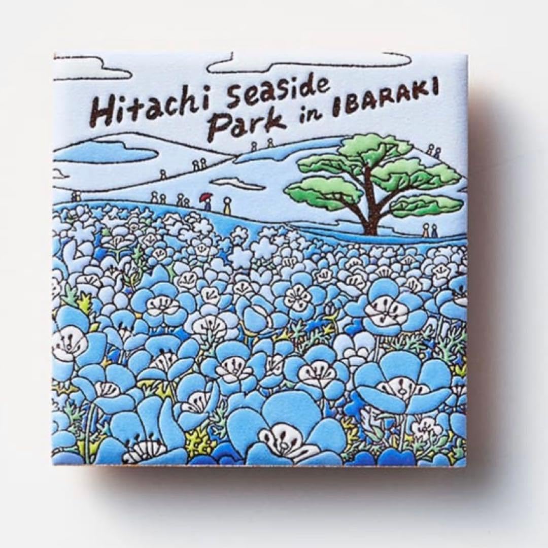 Amazon.co.jp: 旅するマグネット ひたち海浜公園 ネモフィラ